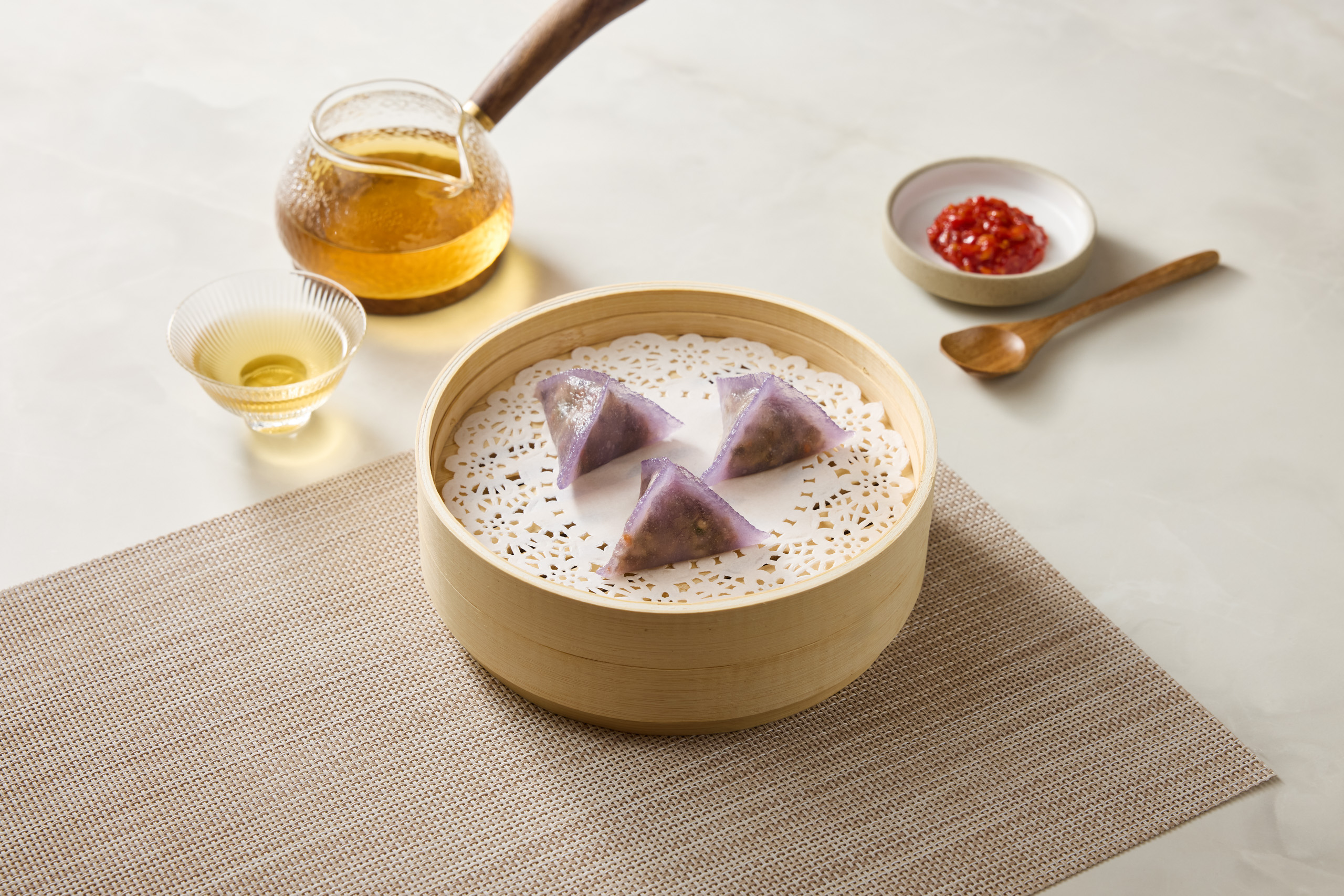 松露菌菇水晶餃