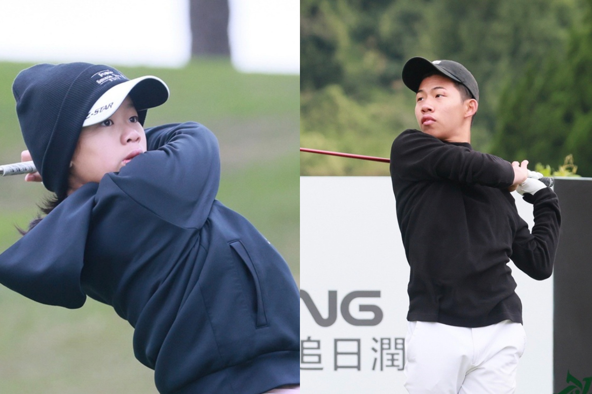 2025未來之星系列賽冬季錦標賽次輪寒風刺骨 田佾弘後九回穩續保領先 劉依依女子組一路獨走