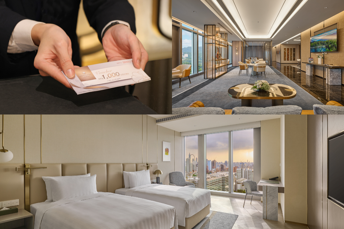 台北漢來「普發萬元贈萬元」雙人入住行政豪華客房9999元起 2026繽紛跨年贈好禮