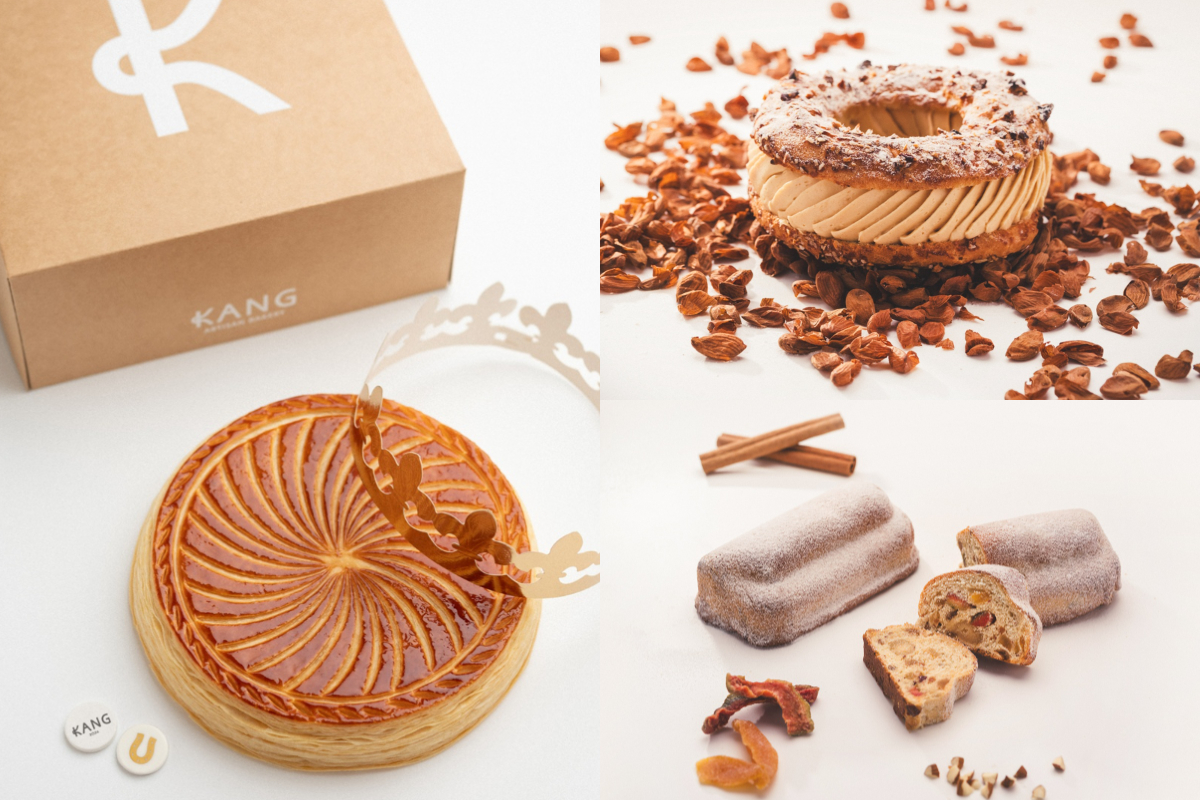 AI教父黃仁勳的「可頌最愛」　KANG Artisan Bakery 歡慶週年　經典法式國王派、德式史多倫暖心上市