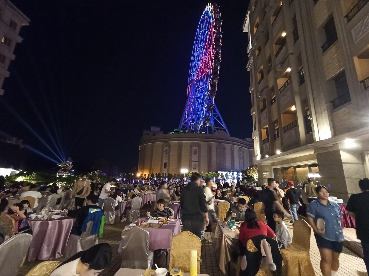 【義大天悅飯店】星空自助宵夜