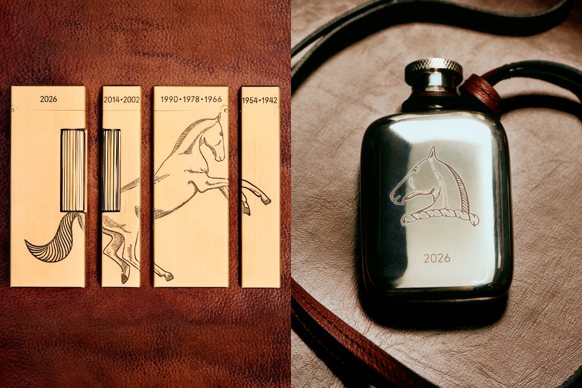 英國男士奢華品牌dunhill推出馬年主題精選系列,共賀2026農曆新年。今年的膠囊系列透過承襲品牌在精工打火機與紳雅珍品領域的悠久傳統,致意即將到來的馬年—自古以來,這一生肖便被視作蓬勃生機、雄心抱負與篤行致遠的象徵。