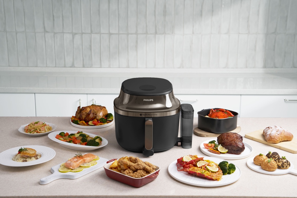 當一台氣炸鍋做到了極致,下一步,還能如何顛覆想像?氣炸鍋發明者飛利浦(PHILIPS),憑藉全球熱銷超過千萬台的深厚實力,再度賦予氣炸鍋全新可能,隆重推出高階旗艦新品——「星視界Plus透視蒸氣海星氣炸鍋(NA547)」。