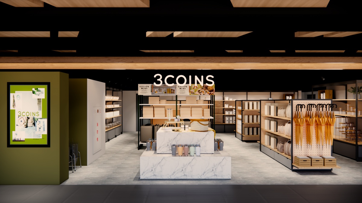 日本質感生活雜貨品牌 3COINS 正式宣布進軍台灣市場,台灣首間門市將於 2026 年 8 月正式進駐台北西門商圈的「誠品生活武昌」,為台灣消費者帶來原汁原味的日本生活提案,不必飛日本,也能輕鬆入手高質感平價日系雜貨。