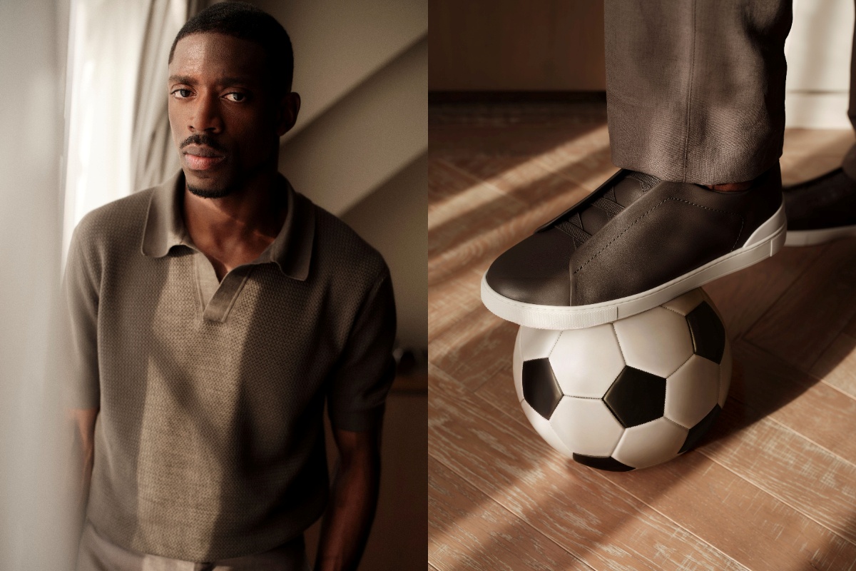 ZEGNA宣佈巴黎聖日耳曼前鋒奧斯曼·登貝萊（Ousmane Dembélé）成為全球代言人，攜手迎接即將到來的2026年世界盃足球賽。