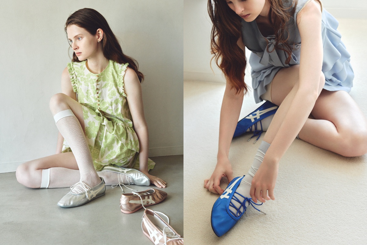 日本時尚品牌Onitsuka Tiger鬼塚虎推出全新綁帶式芭蕾風鞋款「GYMNARINA™」（發音為jim-nah-ree-nah），以優雅纖巧的輪廓結合品牌標誌性設計語彙，展現輕盈而富現代感的時尚風格。