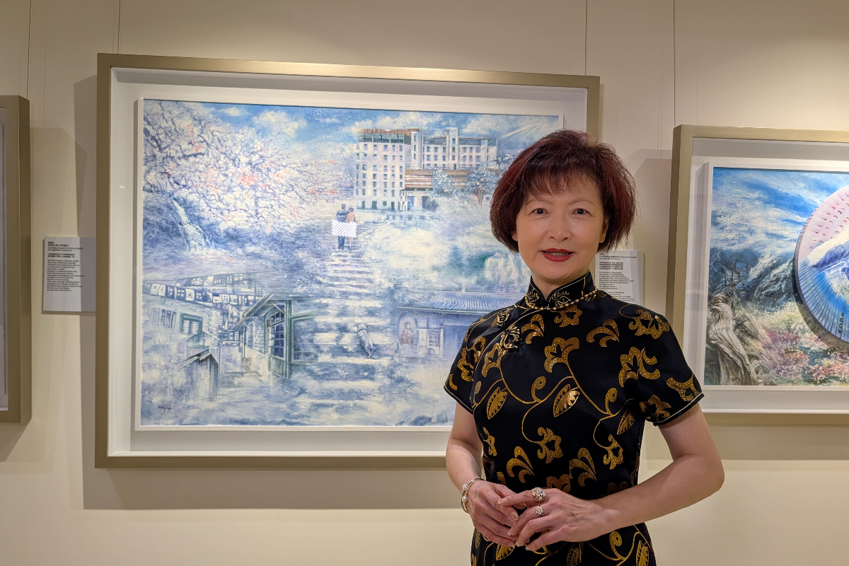 北投五星溫泉酒店「大地酒店」攜手知名法官畫家郭豫珍及旅法藝術家劉夢非,共同舉辦「大地的傳承與傳奇」公益畫展,展出作品多元,展覽期間義賣所得,將捐助「臺灣偏鄉兒童教育基金會」等公益團體,用行動支持偏鄉與弱勢孩童。