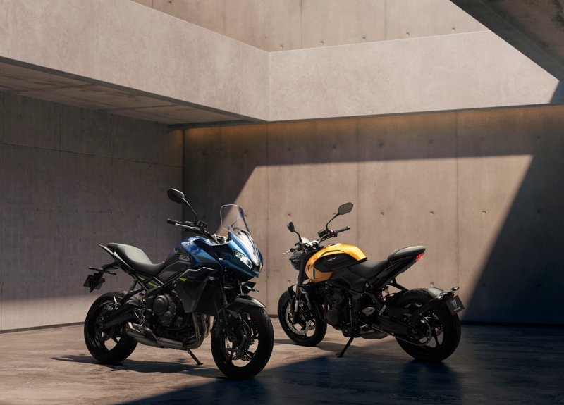 英國經典重機品牌Triumph正式發表全新26年式Trident 660與Tiger Sport 660。兩款車型迎來上市以來最大幅度的蛻變，從引擎、底盤、懸吊、外觀設計到騎士科技全面升級，在保留靈活、易控與日常實用性的同時，徹底釋放出英倫三缸引擎的極致性能。