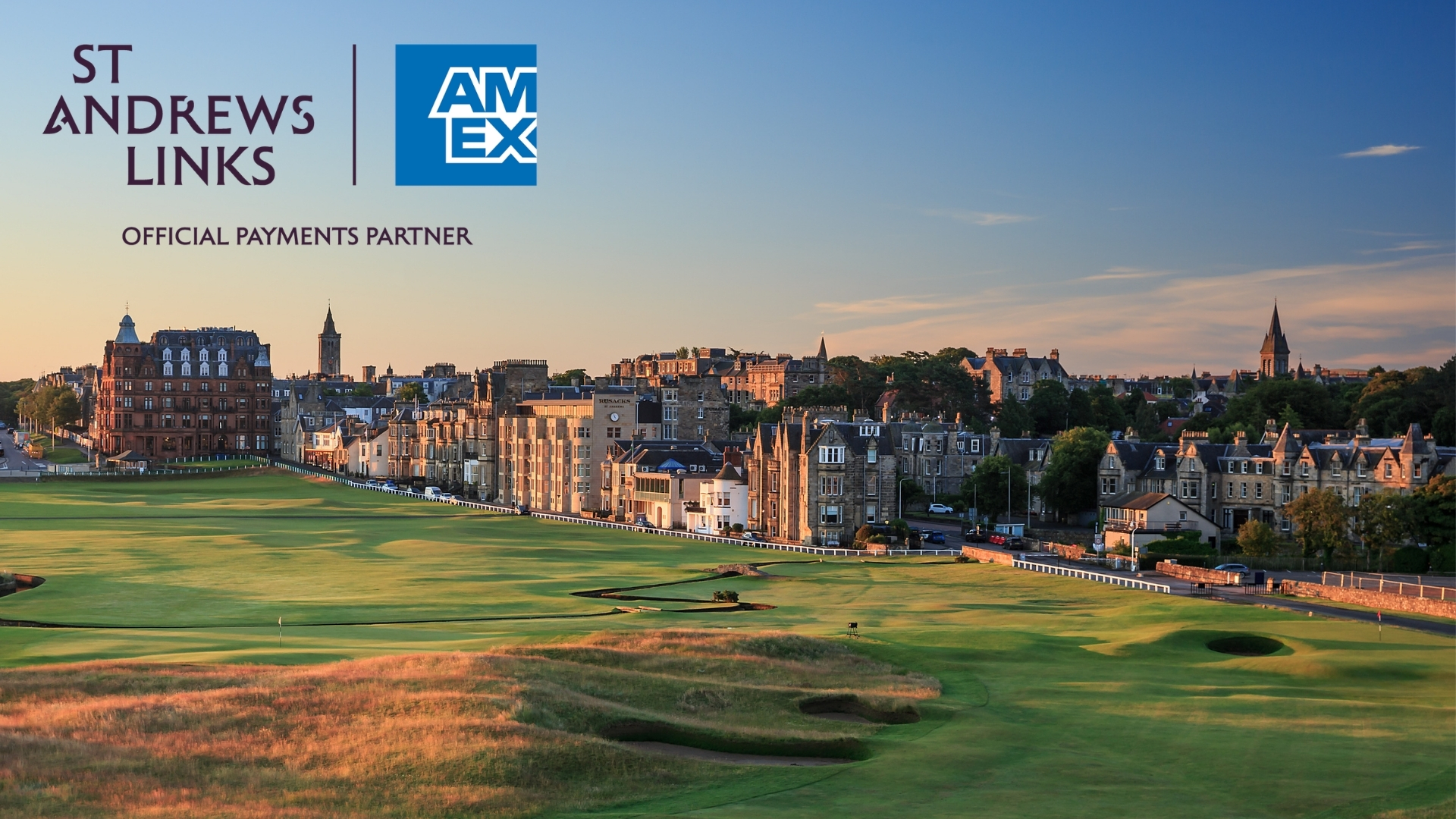 美國運通宣布將享譽全球的聖安德魯斯林克斯高爾夫球場（St Andrews Links）納入其體育合作夥伴版圖，讓更多來自世界各地的高爾夫球友與持卡會員有機會造訪這座傳奇球場。