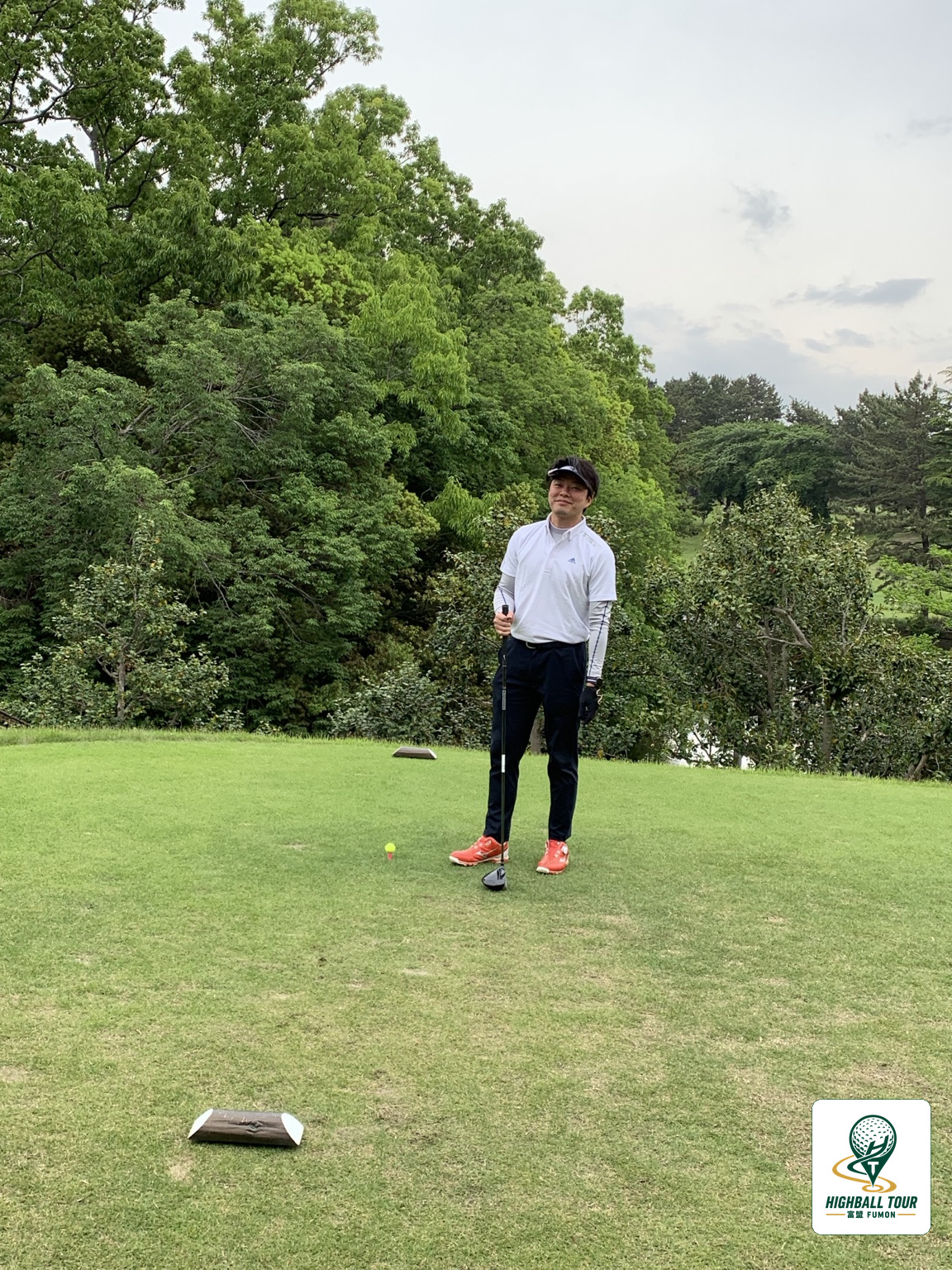 習志野鄉村俱樂部｜富盟社長球場留影