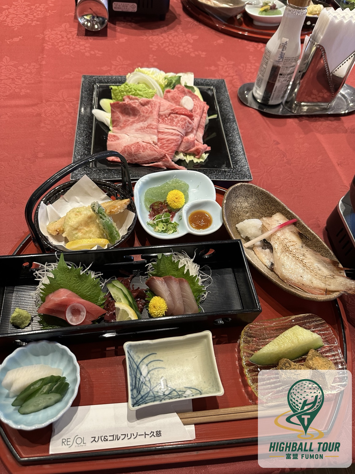 久慈ゴルフリゾート｜餐食實拍