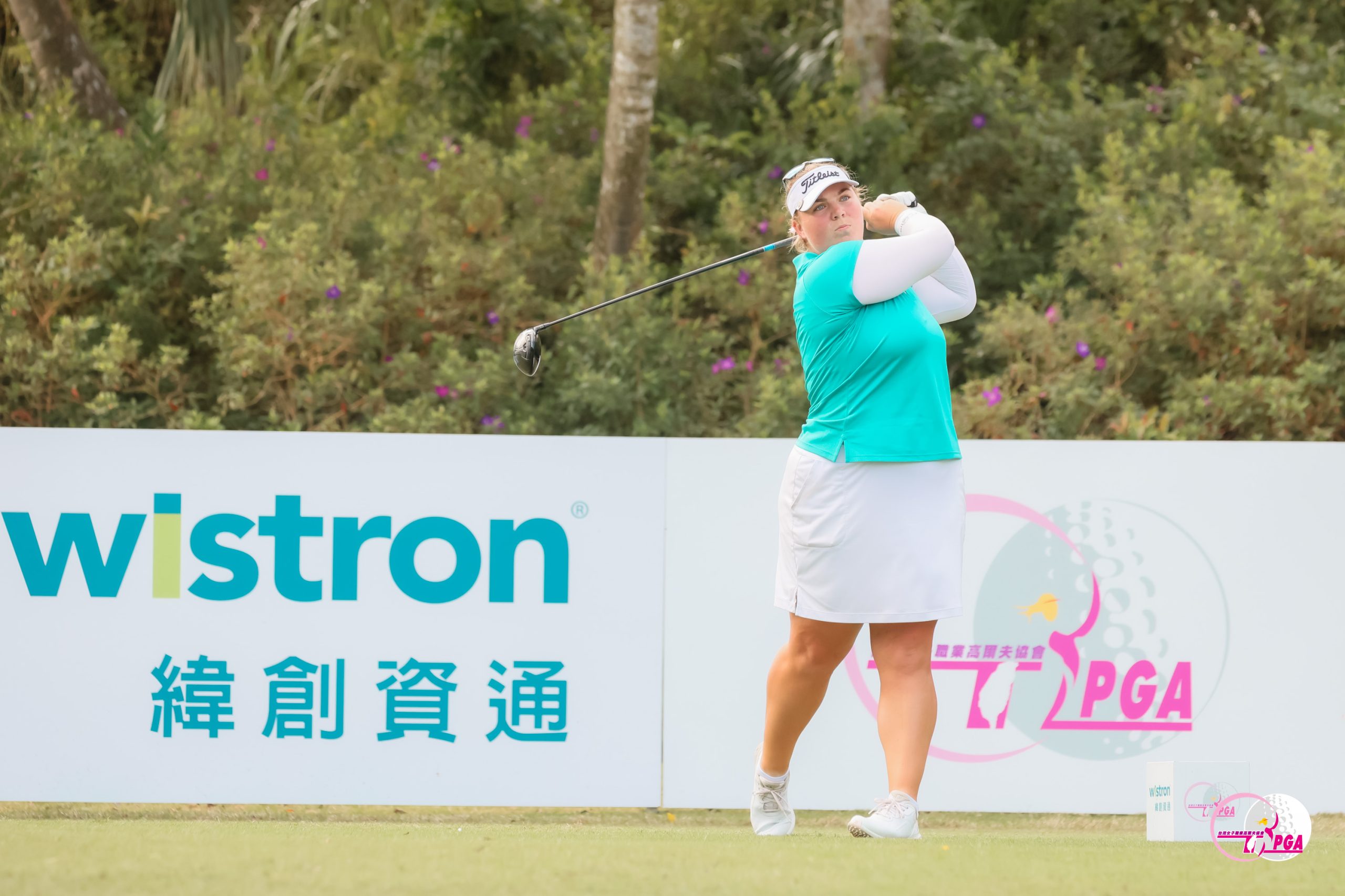 英格蘭選手Alice Hewson首輪67桿,並列第三。